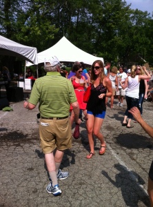 The start of my dancing rendezvous. So much fun! 
